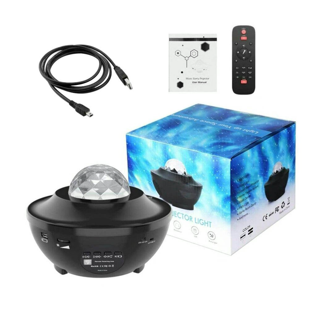 Galaxy Projector Light Star Projector: 2022 Upgraded Ocean Wave LED Night Light for Kids