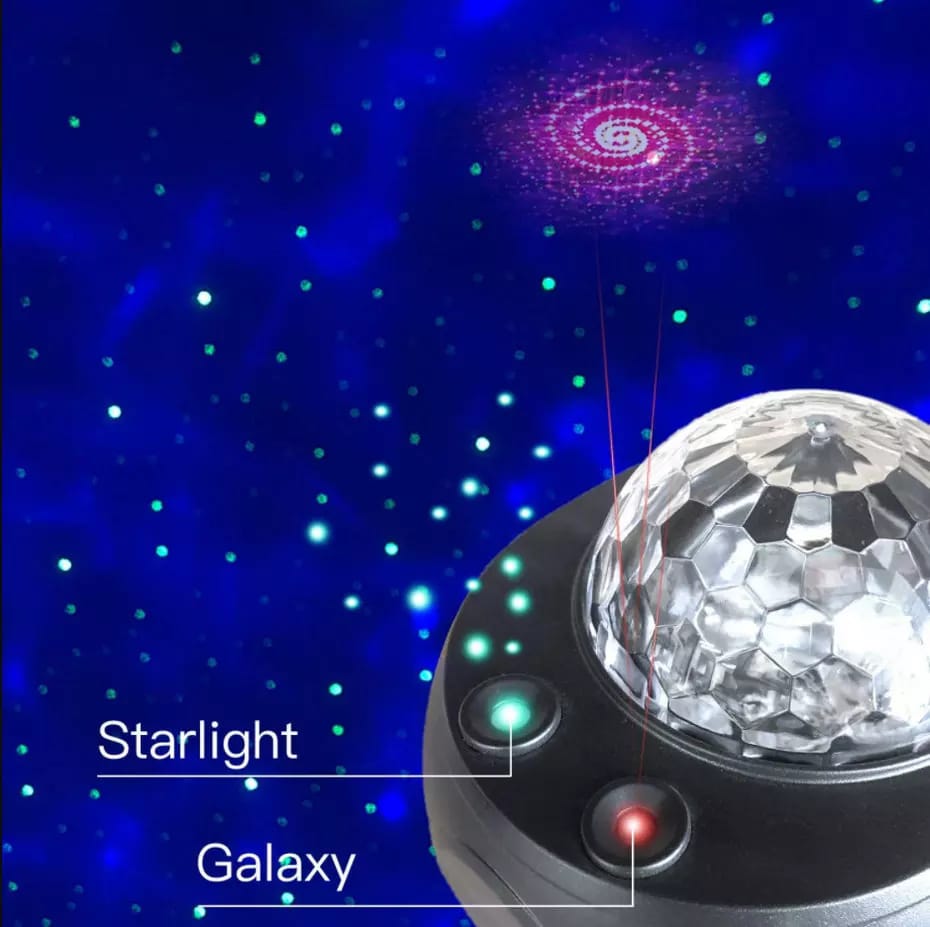 Galaxy Projector Light Star Projector: 2022 Upgraded Ocean Wave LED Night Light for Kids